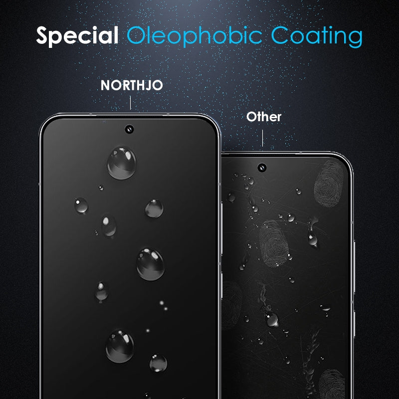 For Xiaomi 15 5G NORTHJO A++ Screen Tempered Glass Film, Support Fingerprint Unlock