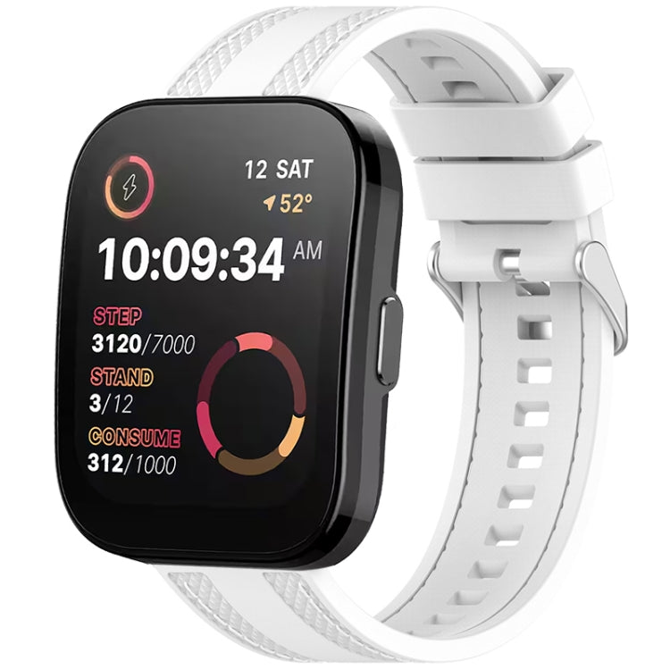 Quick Release Two Side Stitching Silicone Watch Band, For Amazfit Bip 5 / GTR 4 / GTR 3