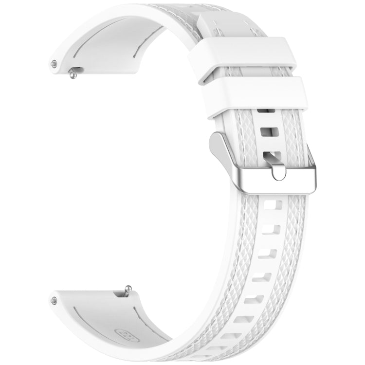 Quick Release Two Side Stitching Silicone Watch Band, For Amazfit Bip 5 / GTR 4 / GTR 3