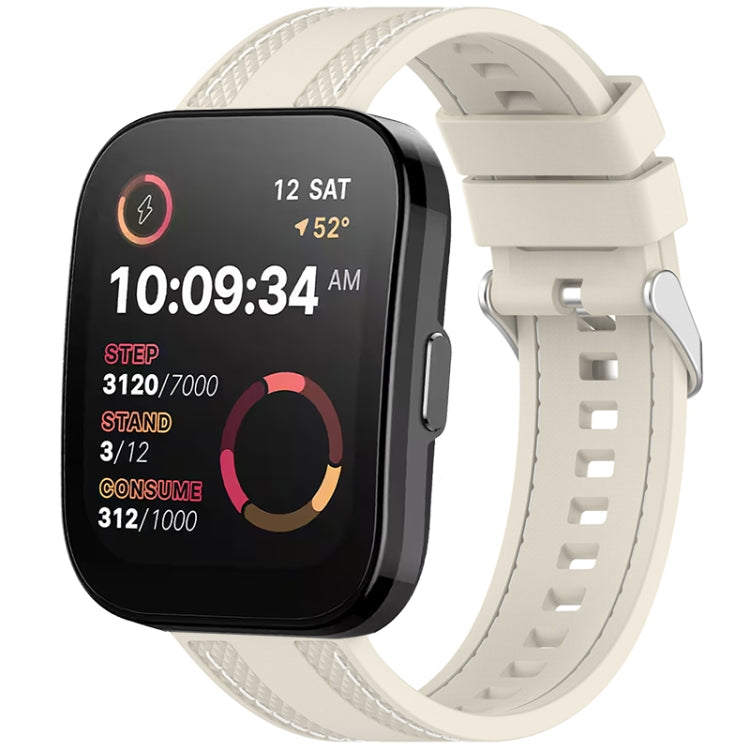 Quick Release Two Side Stitching Silicone Watch Band, For Amazfit Bip 5 / GTR 4 / GTR 3