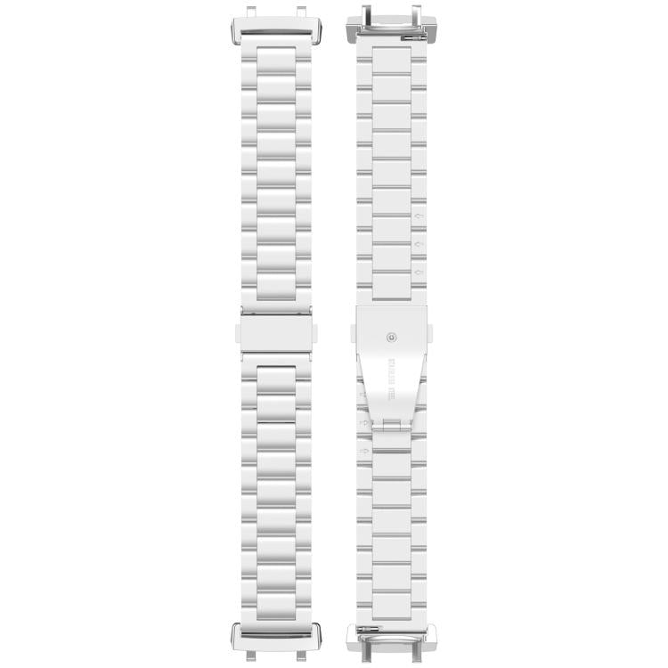 Three Beads Stainless Steel Metal Watch Band, For Amazfit T-REX 3