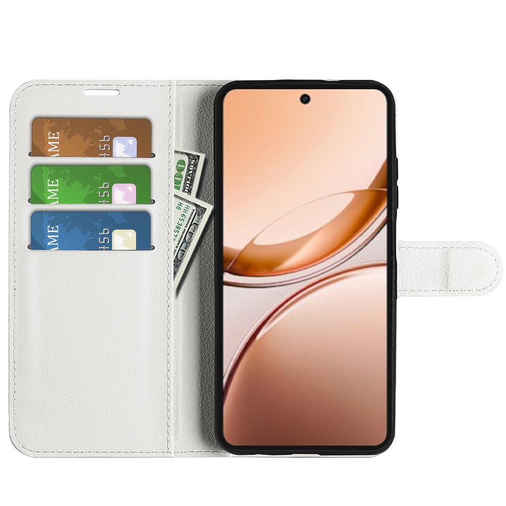 For vivo V50 Lite 5G Litchi Texture Horizontal Flip Leather Phone Case with Holder(White)