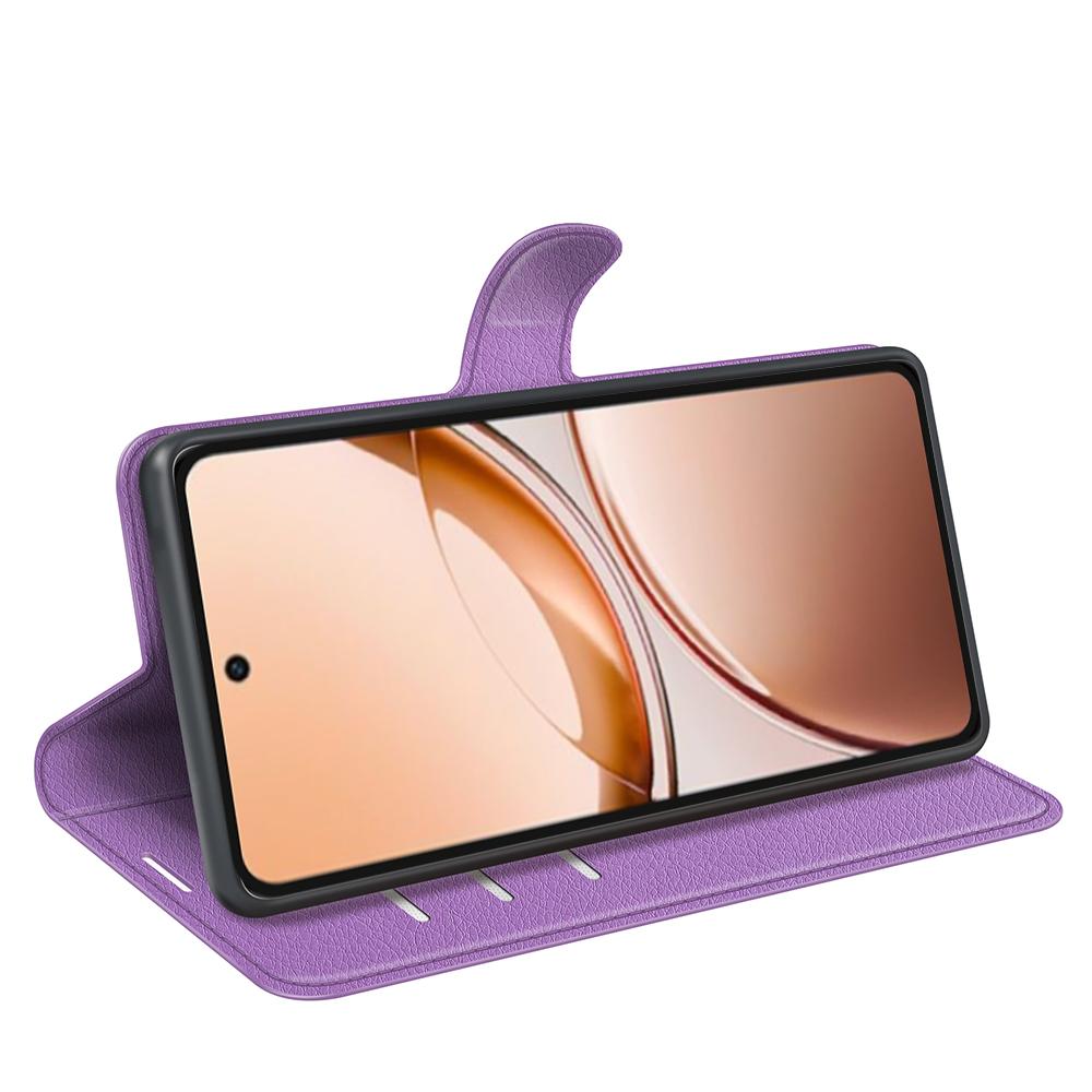 For vivo V50 Lite 5G Litchi Texture Horizontal Flip Leather Phone Case with Holder(Purple)