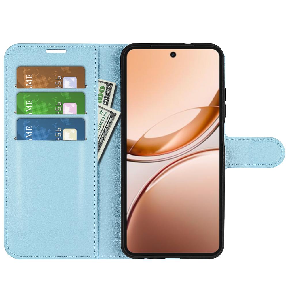 For vivo V50 Lite 5G Litchi Texture Horizontal Flip Leather Phone Case with Holder(Blue)
