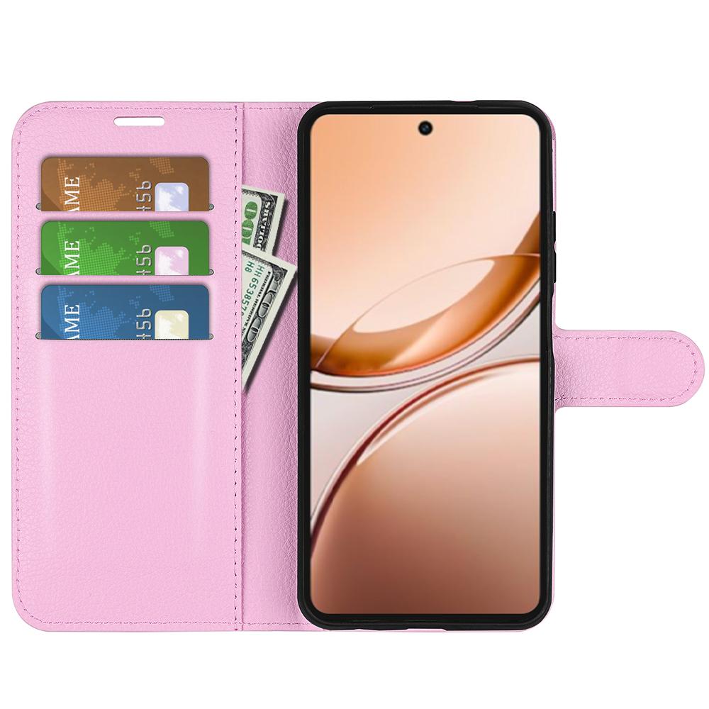 For vivo V50 Lite 5G Litchi Texture Horizontal Flip Leather Phone Case with Holder(Pink)