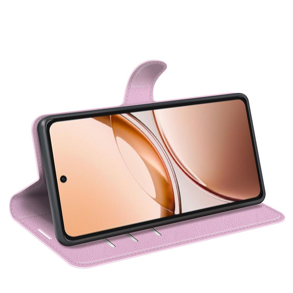 For vivo V50 Lite 5G Litchi Texture Horizontal Flip Leather Phone Case with Holder(Pink)