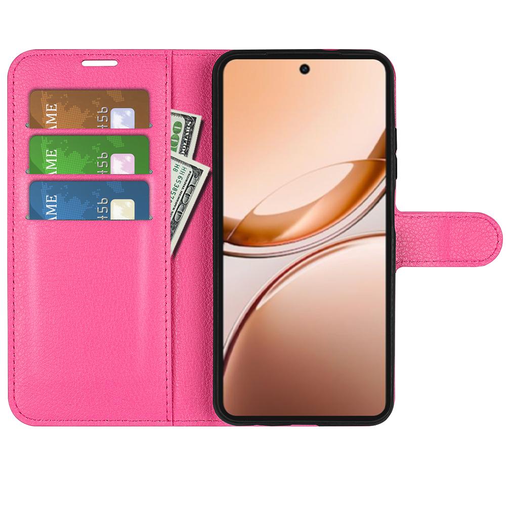For vivo V50 Lite 5G Litchi Texture Horizontal Flip Leather Phone Case with Holder(Rose Red)