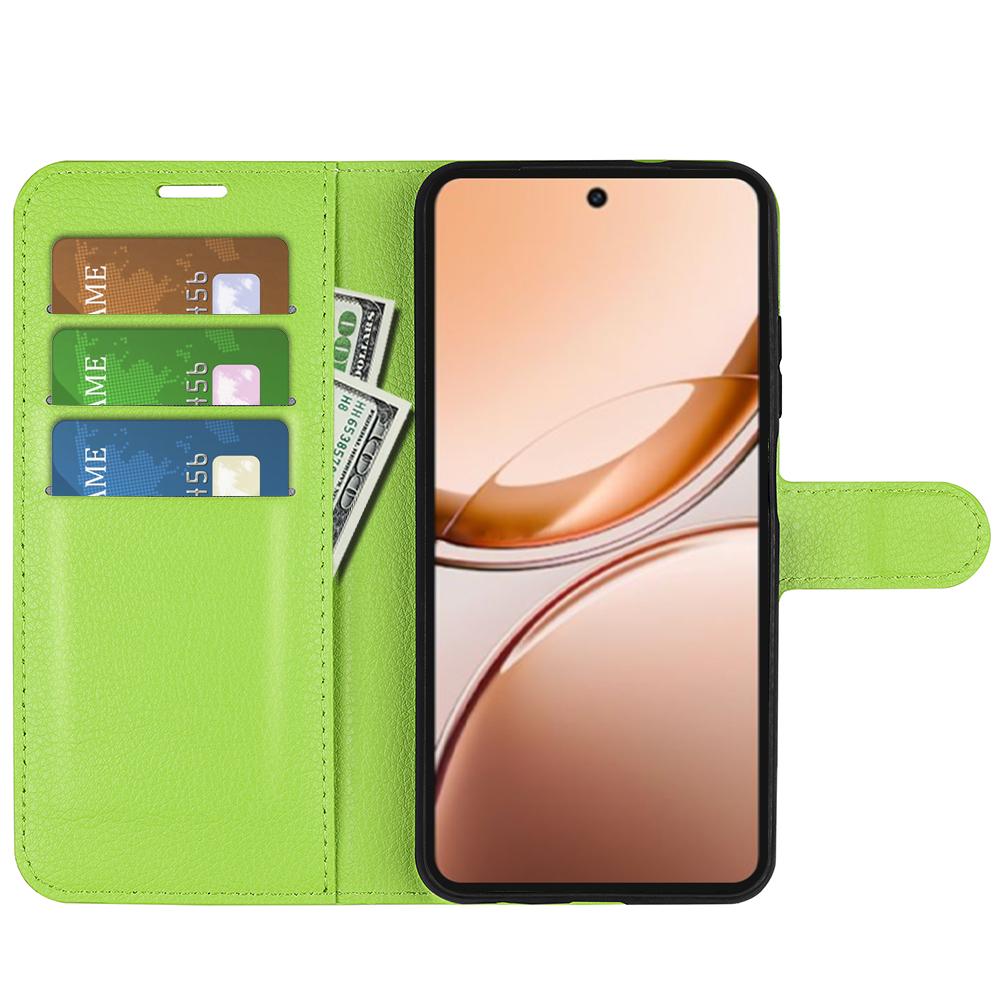 For vivo V50 Lite 5G Litchi Texture Horizontal Flip Leather Phone Case with Holder(Green)