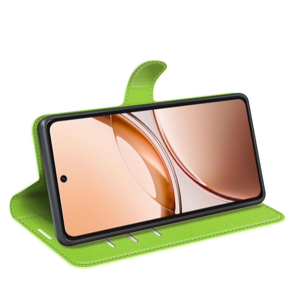 For vivo V50 Lite 5G Litchi Texture Horizontal Flip Leather Phone Case with Holder(Green)