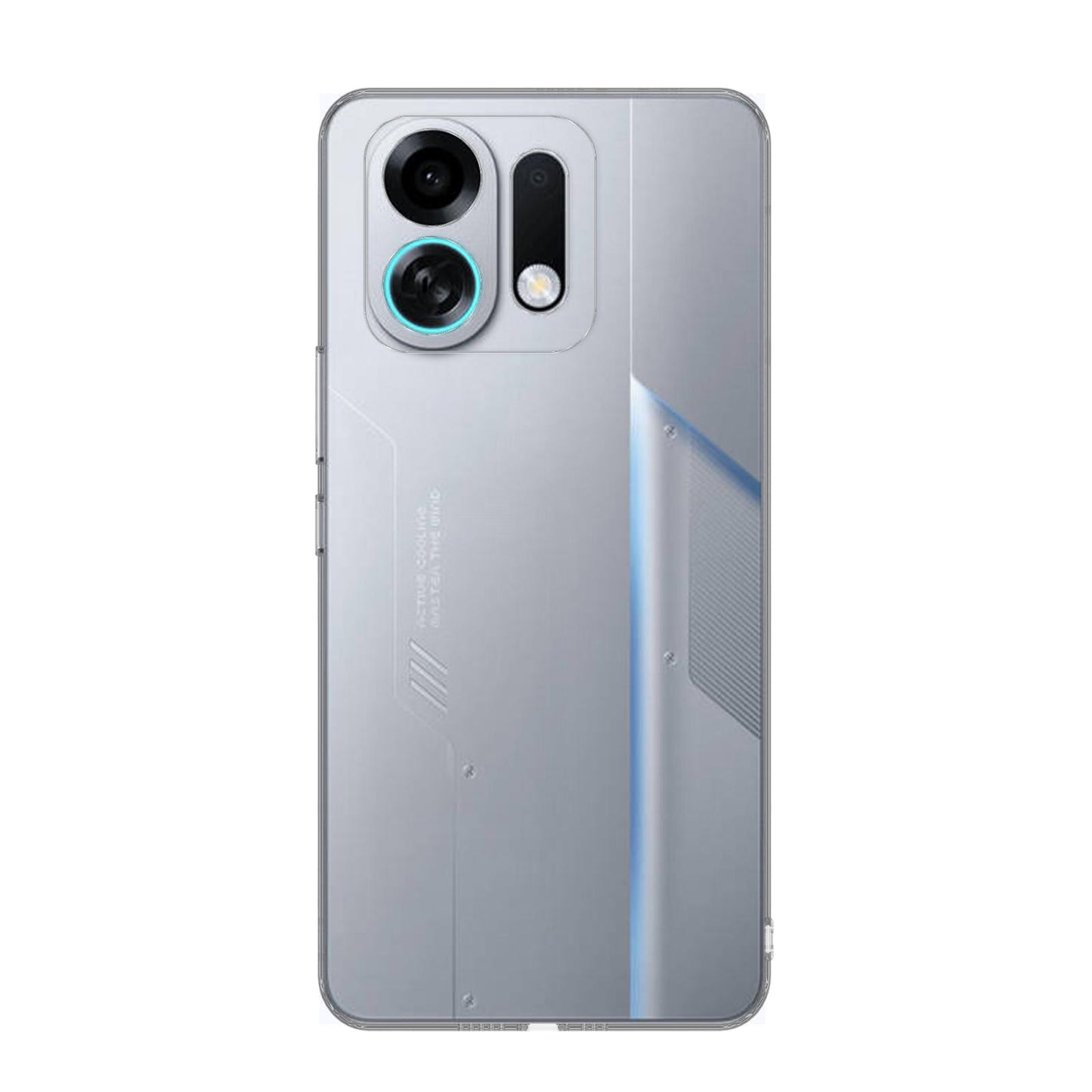 For OPPO K13 Turbo Pro Kalebol 1.5mm Thickened Rounded Corner Transparency TPU Phone Case