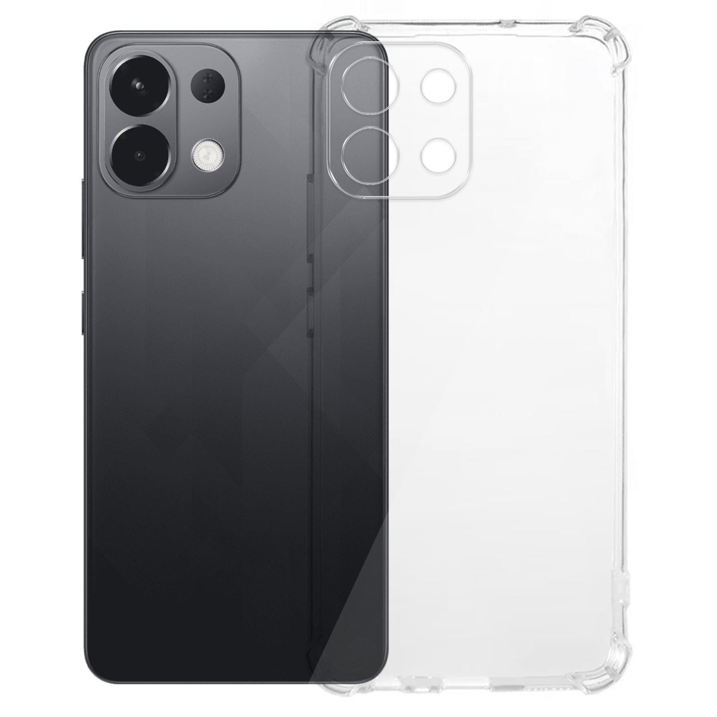 For OPPO K13 Kalebol 1.5mm Four-Corner Airbags Shockproof Transparency TPU Phone Case