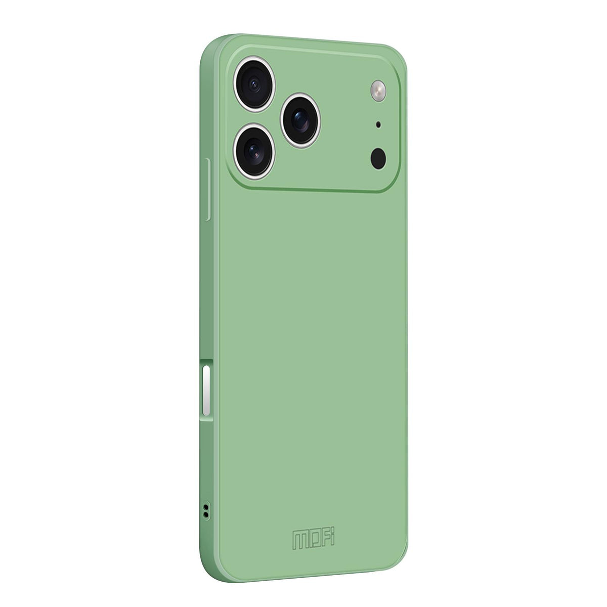 Compatible with iPhone 18 Pro Max MOFI Caring Soft Shell Liquid Silicone Skin Feel Phone Case - Matcha Green