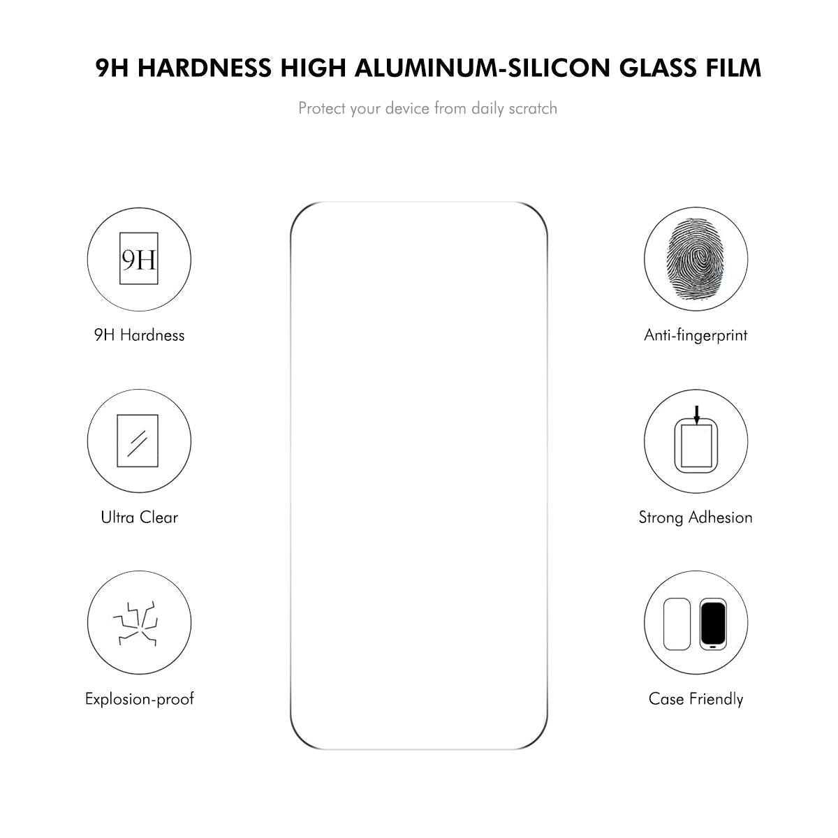 Compatible with iPhone 18 Pro Max ENKAY Hat-Prince Magnetic Matte Translucent Phone Case with Large Arc Film - Transparent