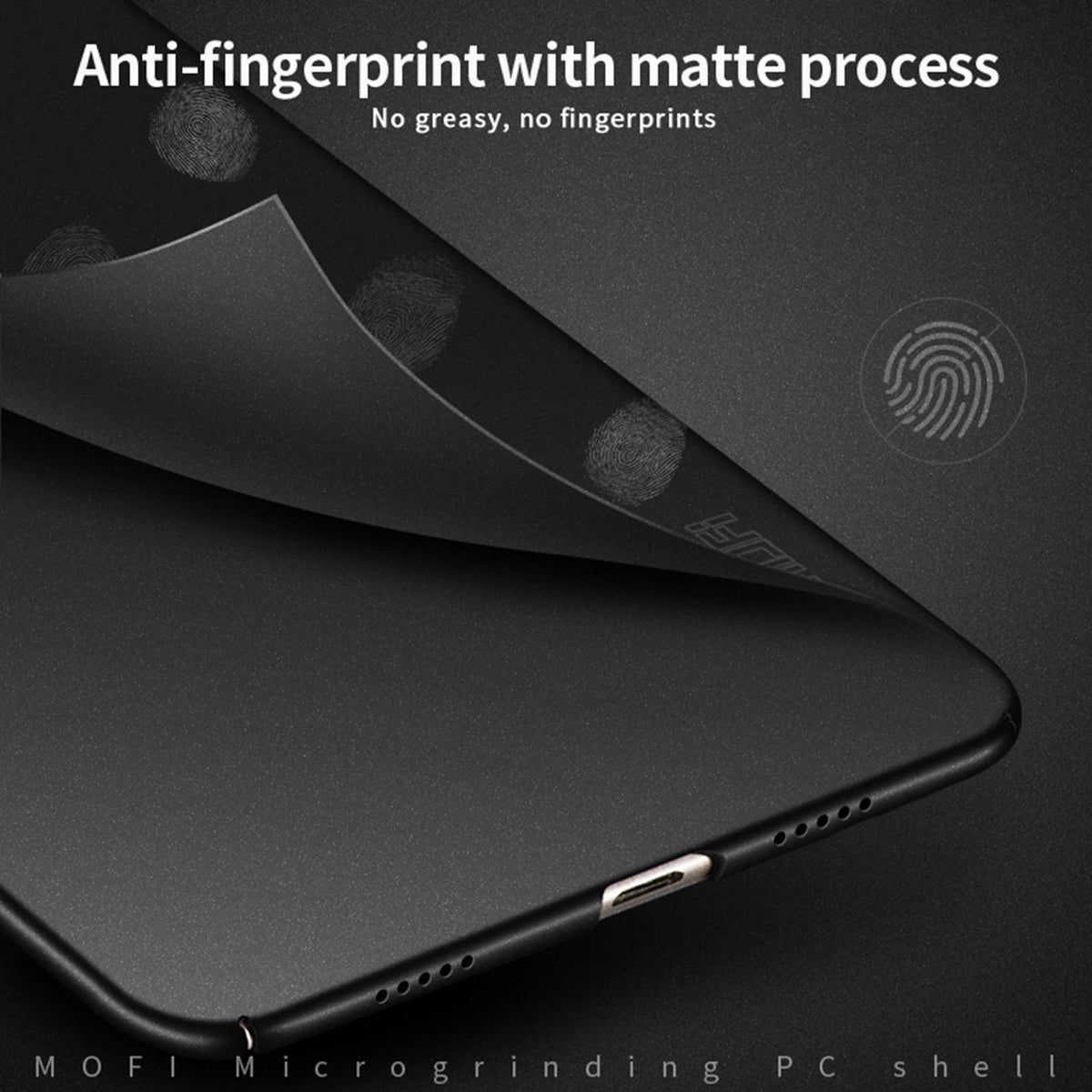 Compatible with iPhone 18 Pro MOFI Fandun Series Frosted PC Ultra-thin All-inclusive Phone Case - Green