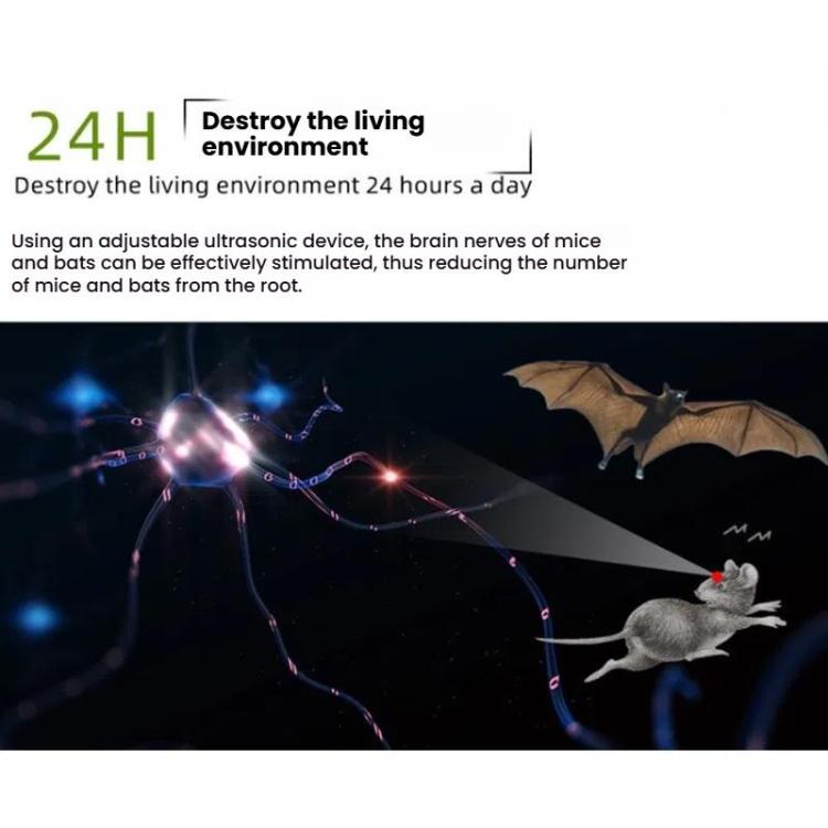 Removable Rechargeable Ultrasonic Bat-proof Mouse Repellent(JL-217S)