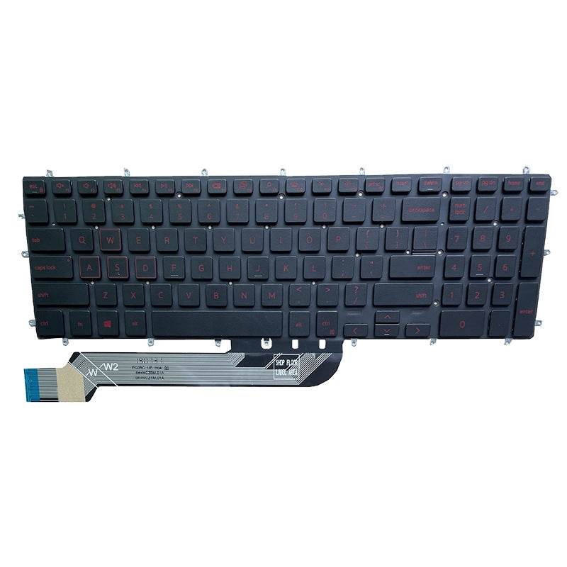 US Version Keyboard For Dell Inspiron 15-7566 5567 7567 5565 5570 7577 P65F(Blue with Backlight)