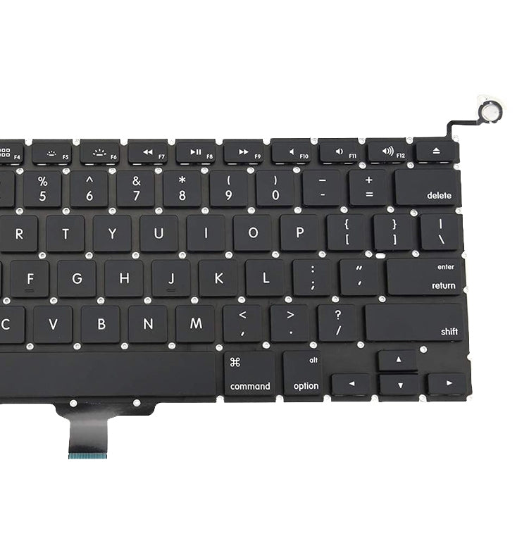 US Version Keyboard For Apple MacBook Pro A1278 MA990 991 MB466 MB467, Color: with Backlight