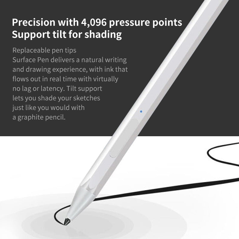For Lenovo Tab P11 Pro Rechargeable 11.5 Inch TB-J706F Pressure Touch Pen(Silver)