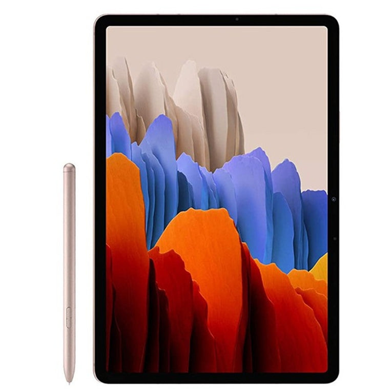 S7-001 Tablet Electromagnetic Pen without Bluetooth Function for Samsung Tab S7/S6lite/S7 Plus/S7fe/S8/S8 Plus(Fog Gold)