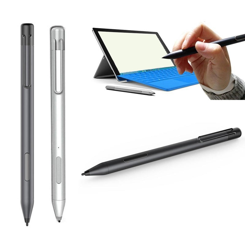 For Microsoft Surface 3 Pro 3/4/5/6/7/Book/Laptop/Go Pressure Touch Capacitance Pen(Black)