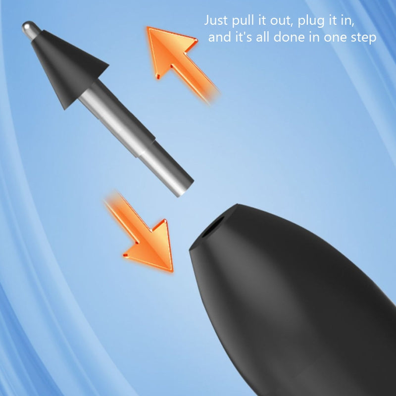 For Xiaomi Stylus Pen Replacement Nib 1.0 Needle Pen Tip(Black)