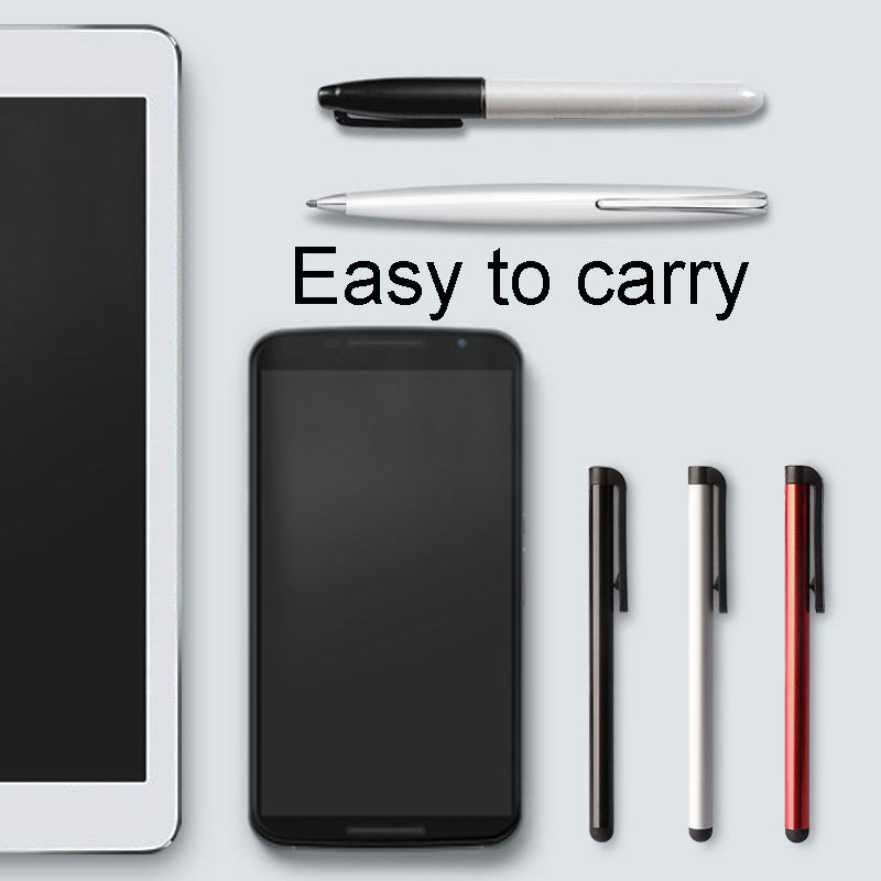 5pcs 7.0 Universal Handwriting Capacitor Pen Metal Pad Stylus(Color Random Delivery)