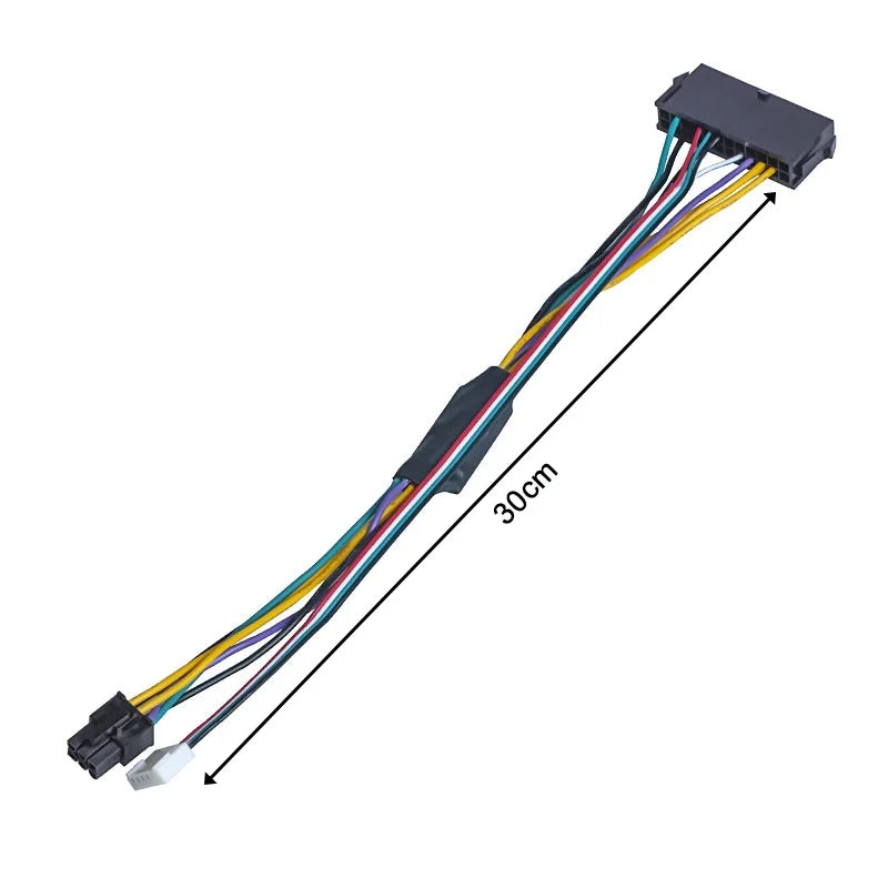 For HP Z230 Z220 SFF Motherboard 24P To 6P ATX PSU Power Cable(30cm)