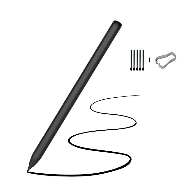 4096 Grade Pressure Sensitive EMR Stylus, Style: D-002 Standard+5 Felt Tips+1 Pen Clip