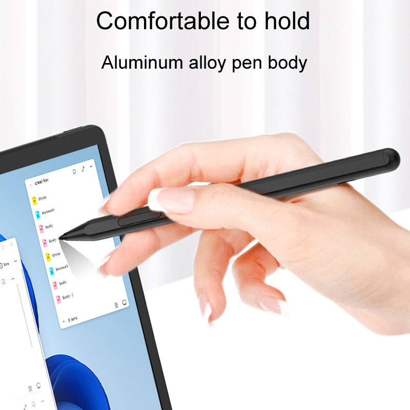 For Microsoft Surface Pro/Go/Laptop/Book Anti-Touch Handwriting Capacitive Pen(Silver)