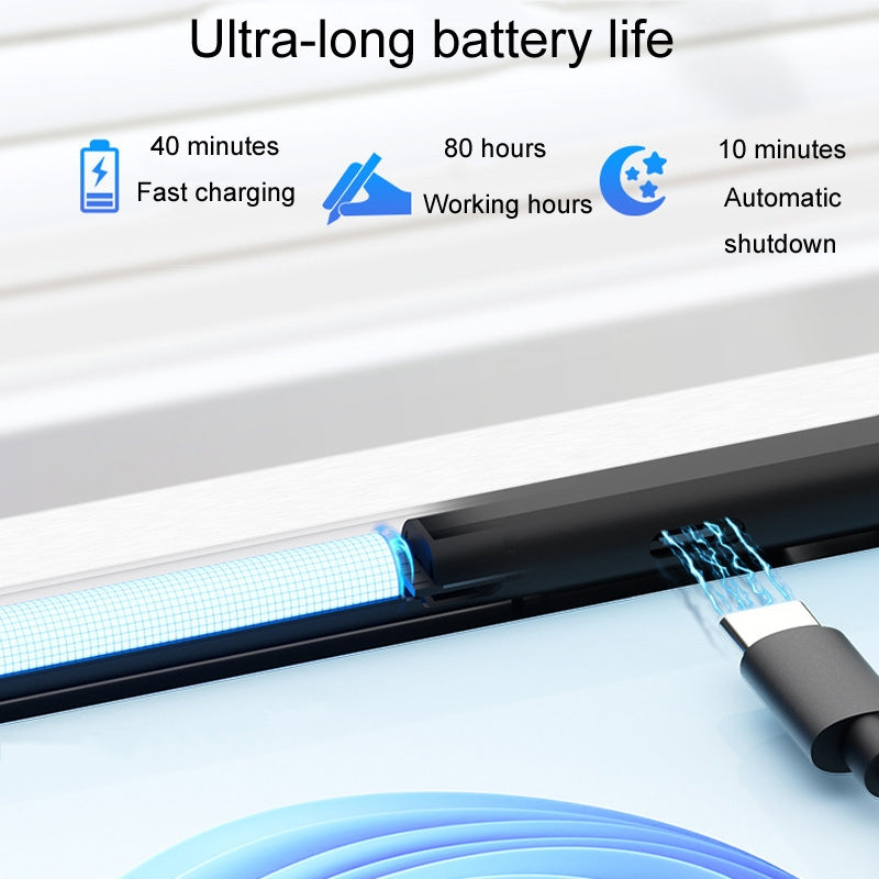 For Microsoft Surface Pro/Go/Laptop/Book Anti-Touch Handwriting Capacitive Pen(Black)