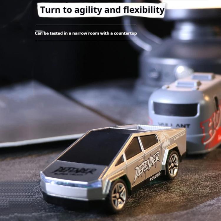 1:64 Mini Alloy 2.4Ghz Remote Control Car Children Rechargeable Model Car, Color: AO-5501E Green