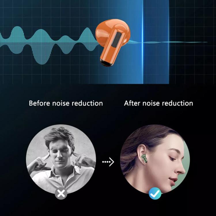 BPG Portable Wireless Bluetooth Earphones Unique Retro Trendy Digital Display Clock Noise Canceling Earphones(Gray)