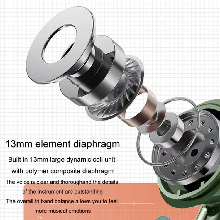 BPG Portable Wireless Bluetooth Earphones Unique Retro Trendy Digital Display Clock Noise Canceling Earphones(Gray)