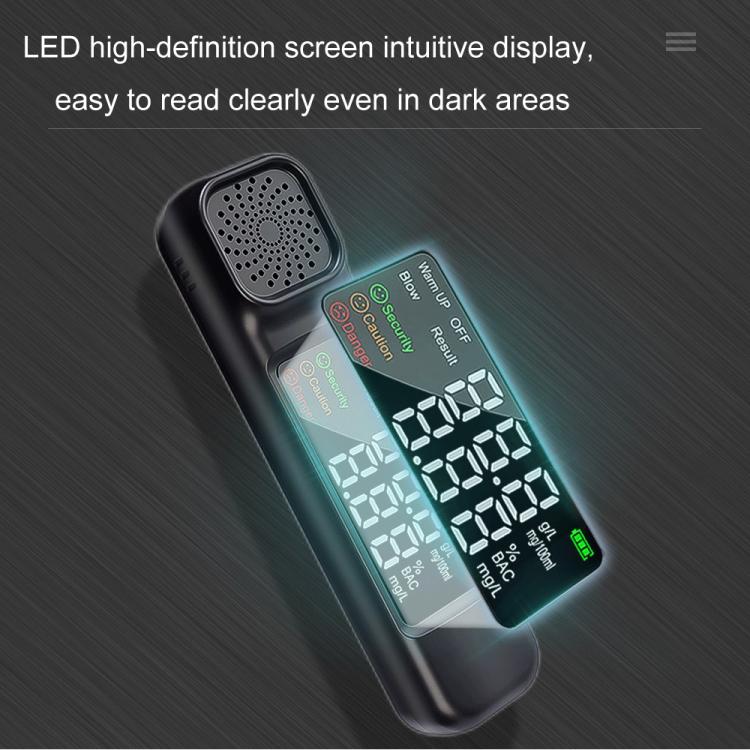 High-Precision Air-Blowing Alcohol Concentration Detector(AM03)