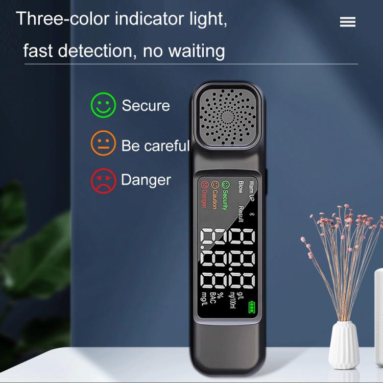 High-Precision Air-Blowing Alcohol Concentration Detector(AM03)
