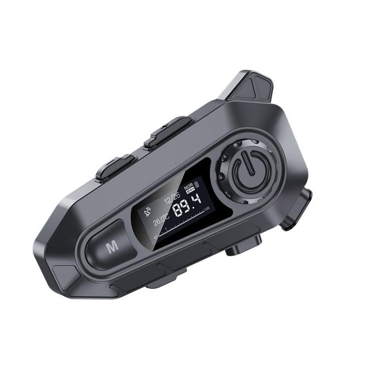 A1 IP67 Waterproof Motorcycle Helmet Noise Reduction Bluetooth Headset, Spec: Soft Mic