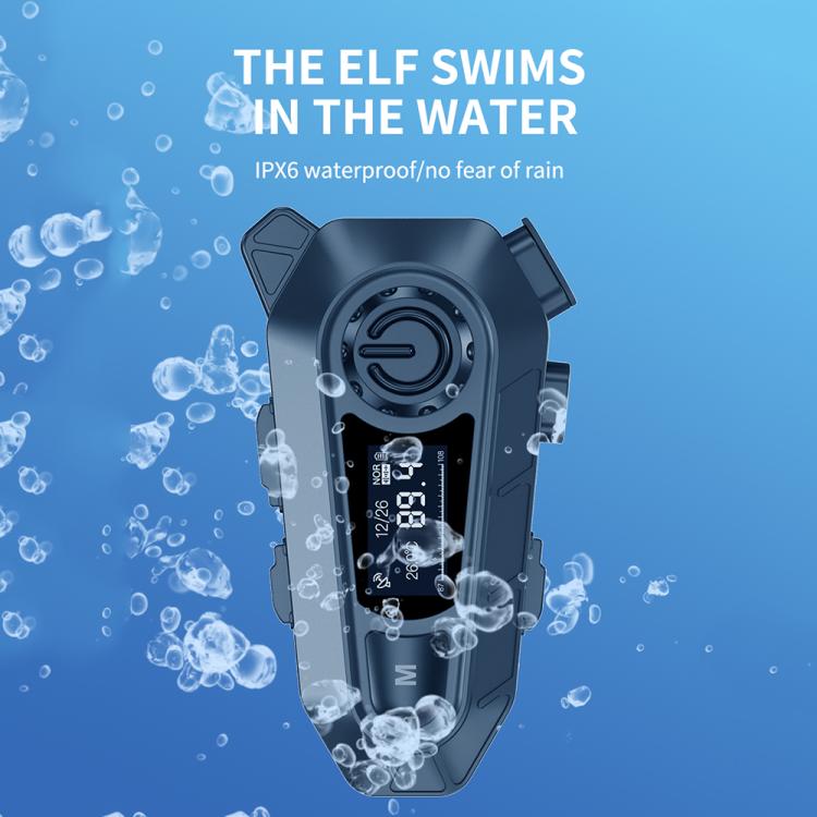 A1 IP67 Waterproof Motorcycle Helmet Noise Reduction Bluetooth Headset, Spec: Soft Mic