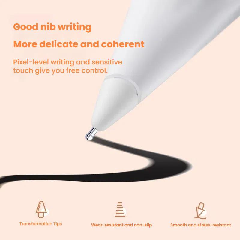 For Xiaomi Smart Pen 2nd Gen Replacement Tip Damped Needle-tip Pen Nib With 1 Circle Pen Tip Cap White