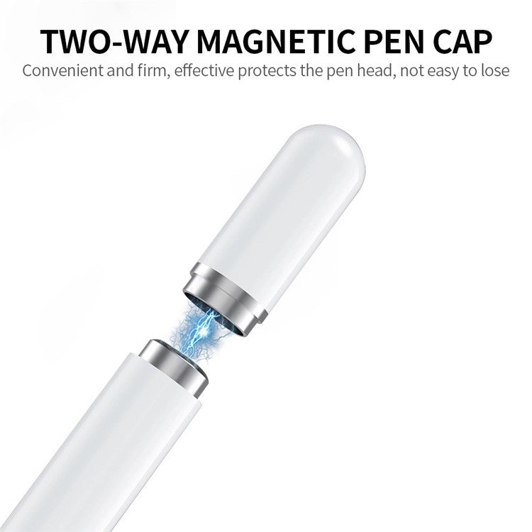 Universal Passive Stylus Pen Capacitive Pen Sensitive Touch Smooth Writing for Android iOS Systems - Black