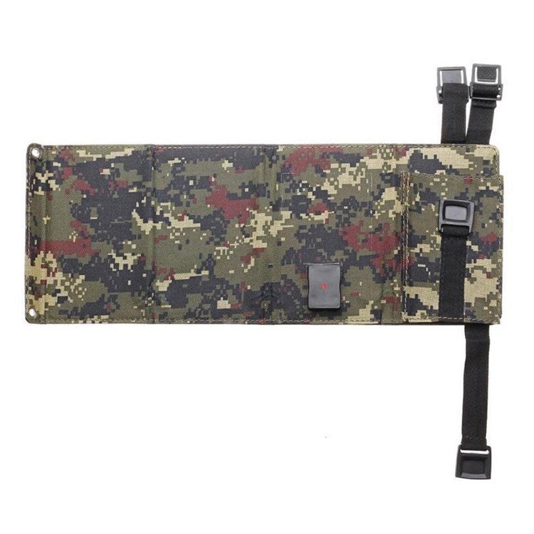 USB Solar Charger 20W Weather-Proof Durable Portable Foldable Solar Panel Phone Charger for Camping Outdoors for iPhone/Android Smartphones/iPads/Android Tablets