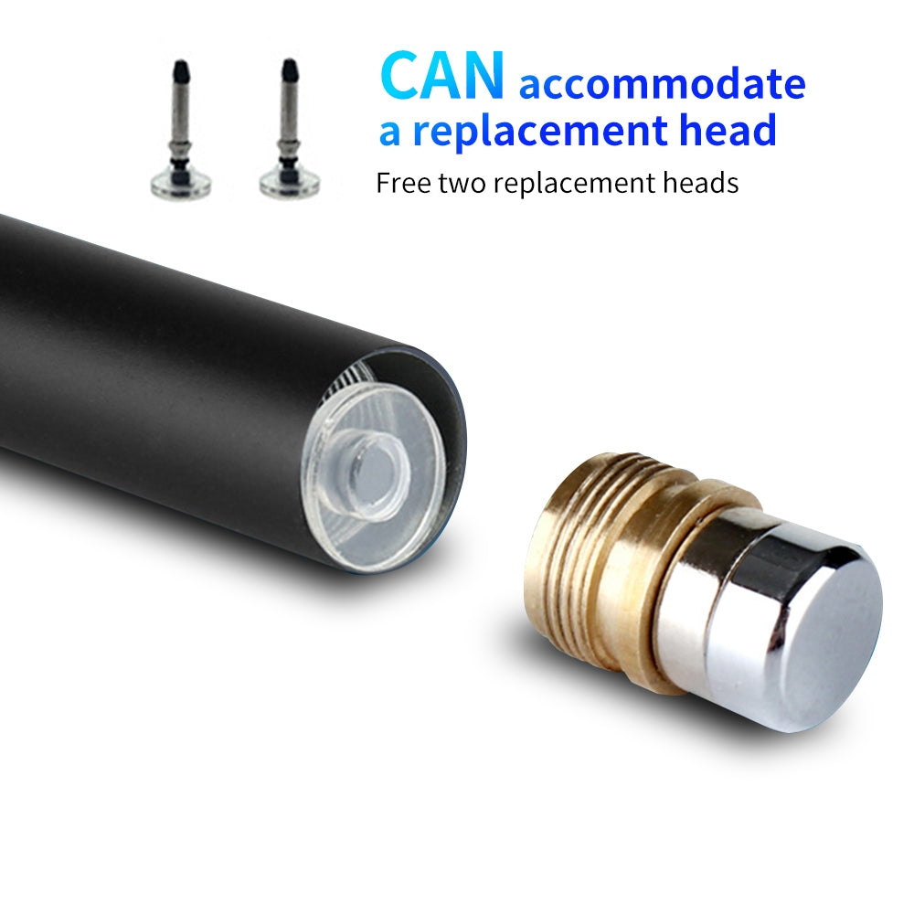 JD01 Universal Magnetic Pen Cap + Disc + Spare Pen Head Stylus Pen for Smart Tablets and Mobile Phones(Black)