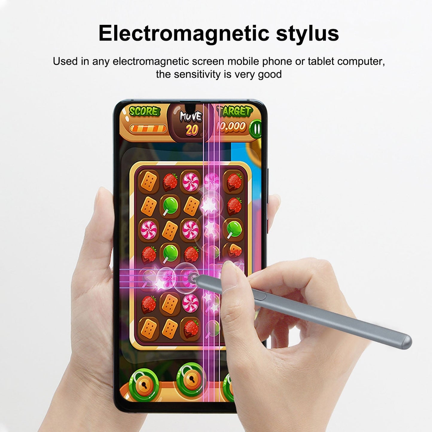 For Samsung Galaxy Tab S6 Lite P610 / P615 Stylus Pen without Bluetooth (Baby Blue)