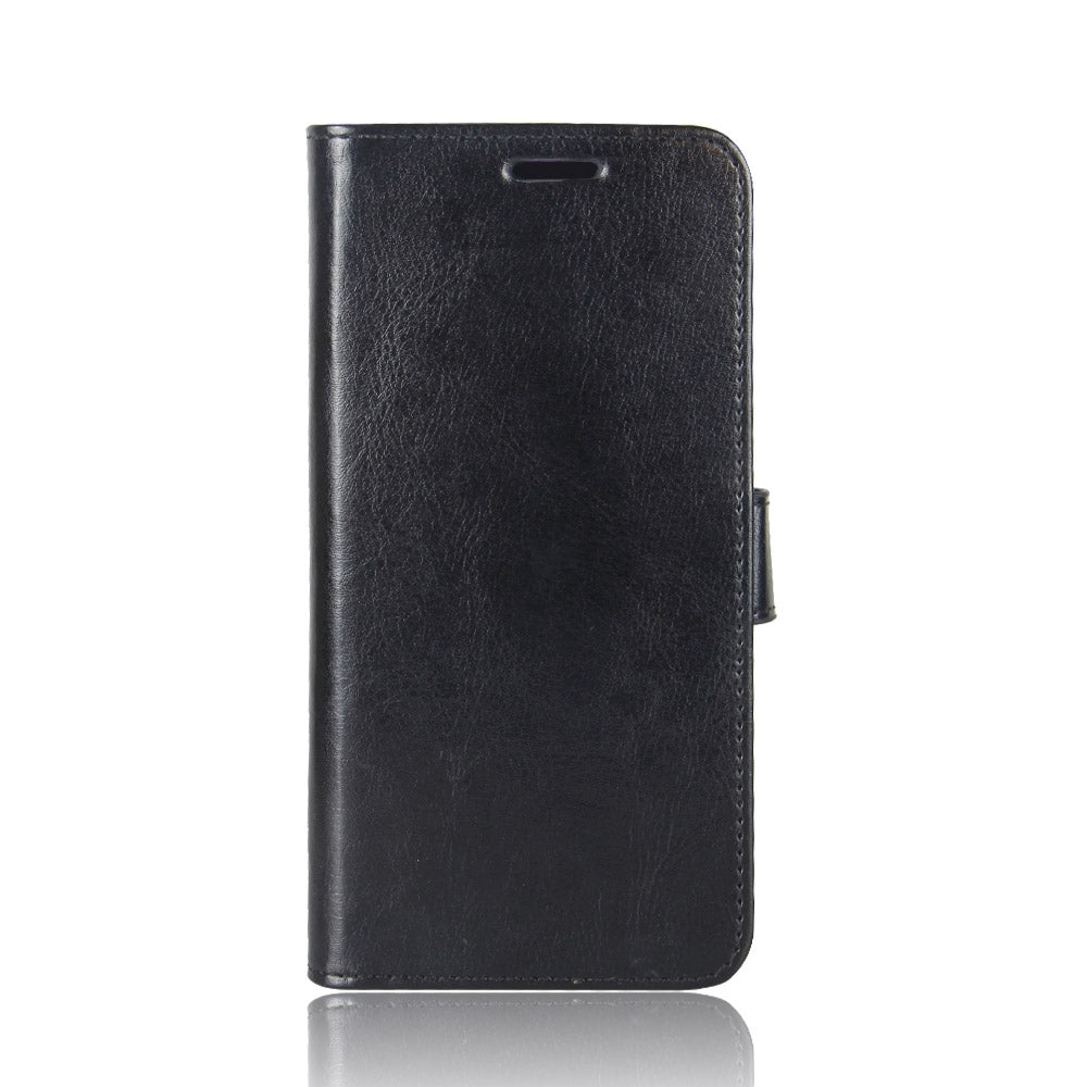 R64 Texture Single Fold Horizontal Flip Leather Case for Xiaomi Mi Mix 3, with Holder & Card Slots & Wallet (Black)
