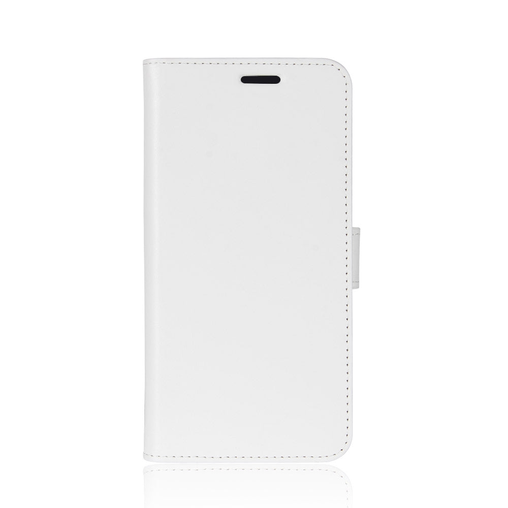 R64 Texture Single Fold Horizontal Flip Leather Case for Xiaomi Mi Mix 3, with Holder & Card Slots & Wallet (White)