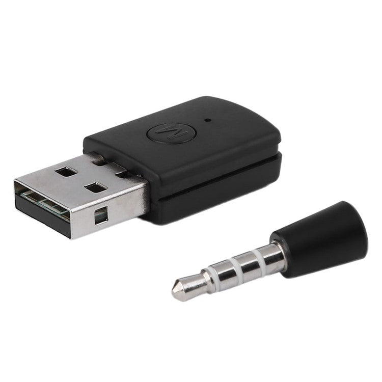 Bluetooth 4.0 USB Dongle Bluetooth Adapter Receiver for PS4/Xbox One Game Console - Black