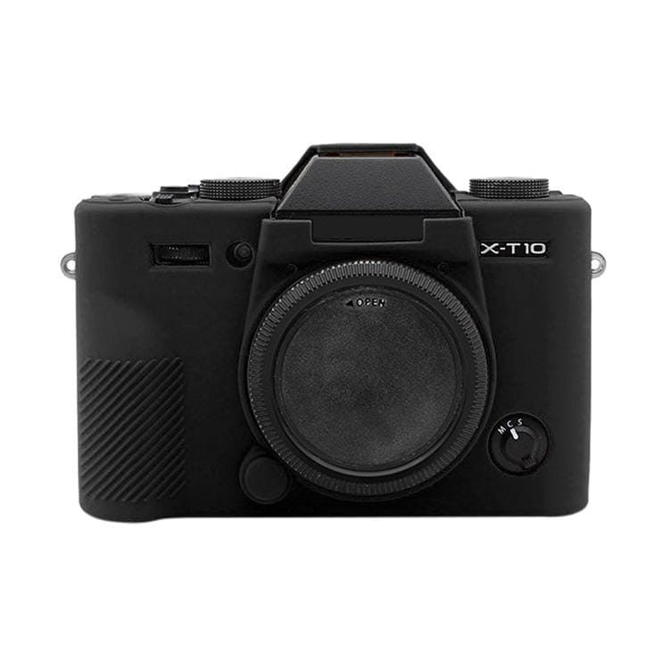 PULUZ Soft Silicone Protective Case for FUJIFILM XT10 (Black)