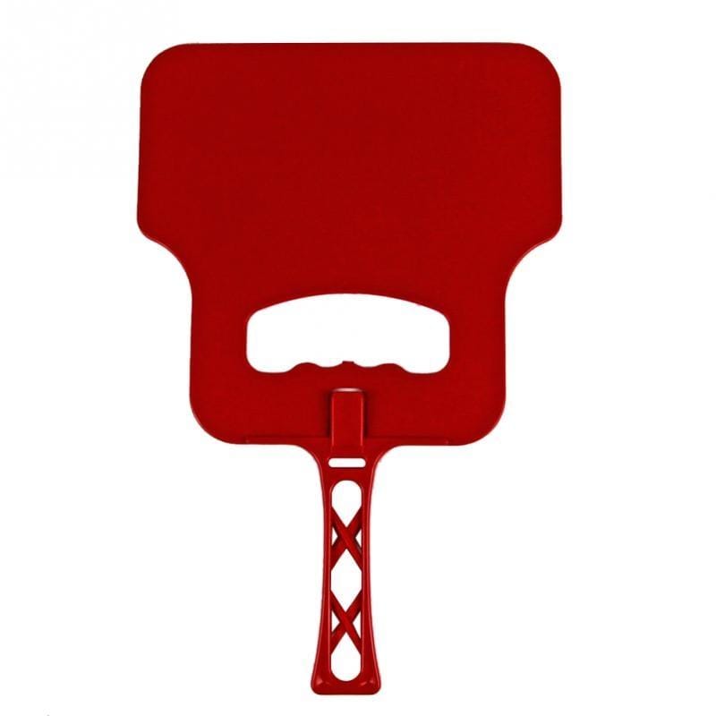 2 PCS Barbecue Fan Outdoor Cool Fan Plastic Fan Barbecue Tool (Blue)