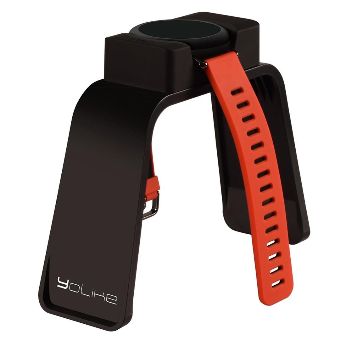 YoLike for Xiaomi Huami Amazfit CE / RoHS / FCC Certificated Charger Charging Dock Base Cradle Holder with 1.2m Charging Cable (Black)