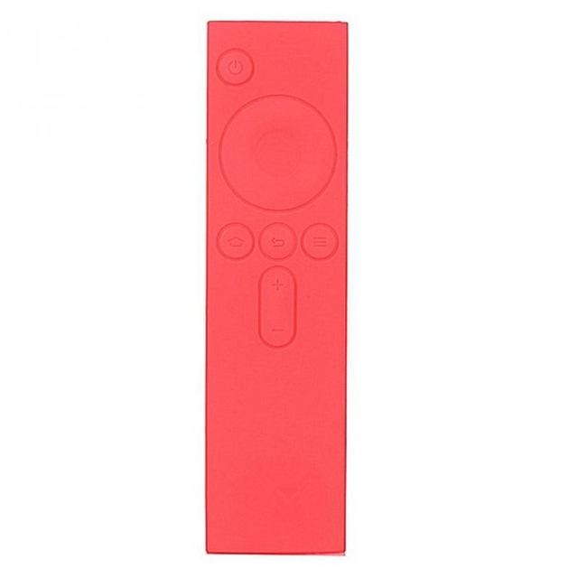 6 PCS Soft Silicone TPU Protective Case Remote Rubber Cover Case for Xiaomi Remote Control I Mi TV Box (Pink)
