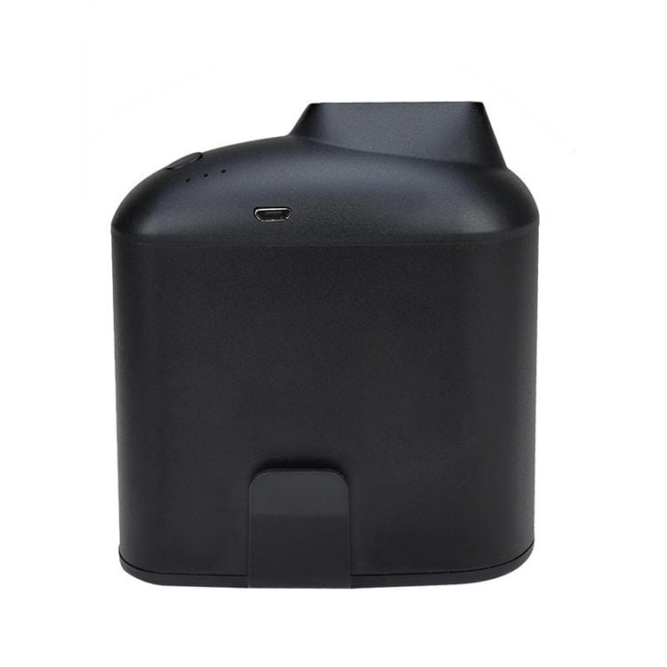 Portable Creative Hanging Waist USB Fan with Three Adjustable Wind Speed (Grey)